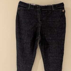 J. Jill Blue  Cotton Woman Ankle Jean
